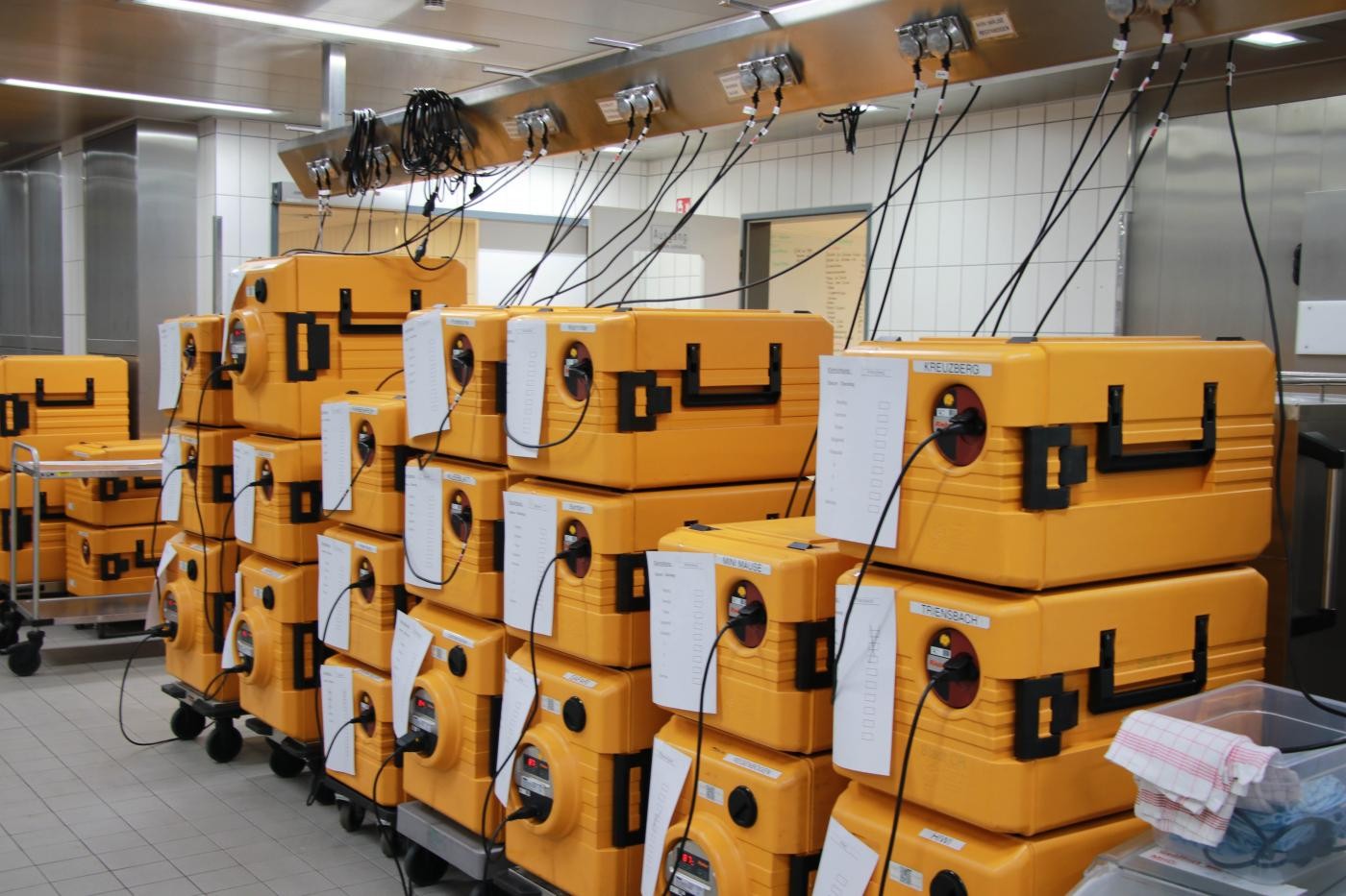 Wärmeboxen für den Transport