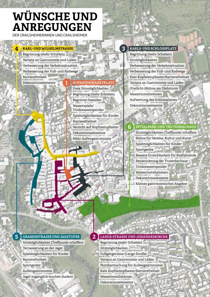 Karte mit eingezeichneter Verkehrsmaßnahme