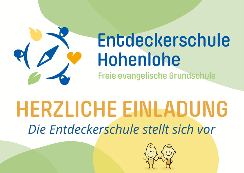 Einladeflyer der Hohenloher Entdeckerschule