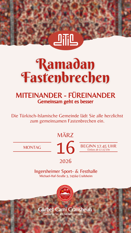 Flyer mit Infos zur Veranstaltung