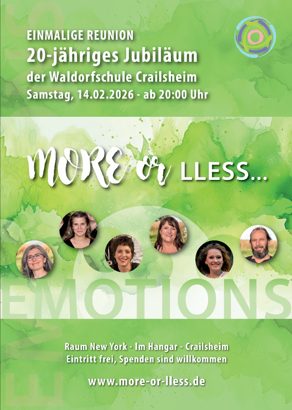 Plakat mit Infos zur Veranstaltung