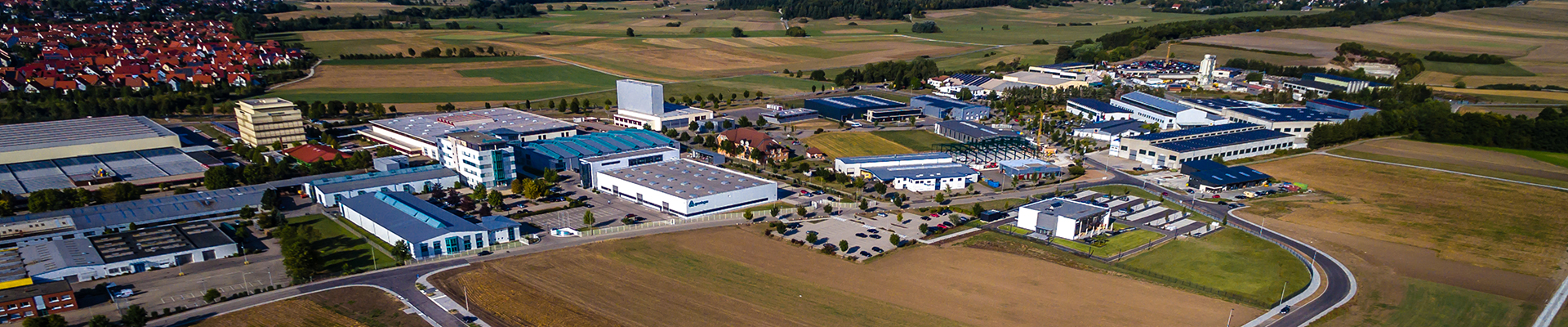 Luftaufnahme Gewerbegebiet Süd-Ost