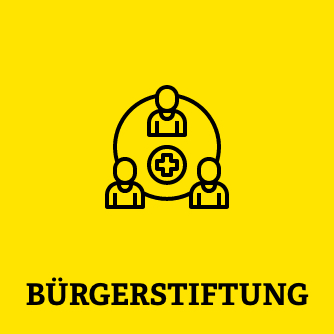 Kreis mit der Aufschrift Bürgerstiftung