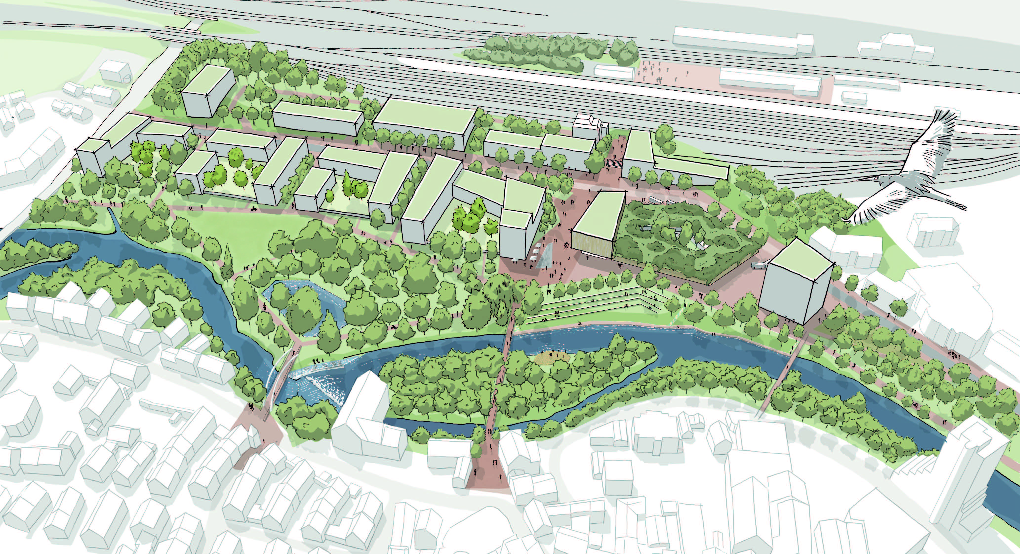 Visualisierung des Plans des Büros Hähnig|Gemmeke